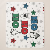 Couverture Sherpa Design de Noël Ho-Ho-Ho (Devant)