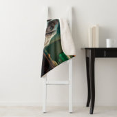 Couverture Sherpa Design de portrait classique de Cocker Spaniel élé (En situation)