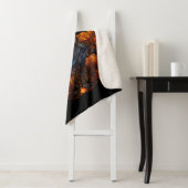 Couverture Sherpa Design de squelette en verre teinté (En situation)