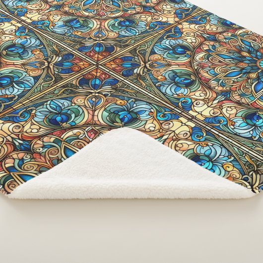 Couverture Sherpa Design élaboré en verre tendu (3/4)