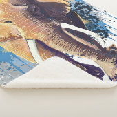 Couverture Sherpa Design éléphant africain | Animal sauvage (3/4)