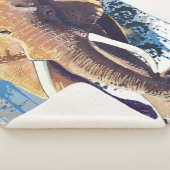 Couverture Sherpa Design éléphant africain | Animal sauvage (3/4)