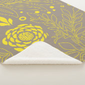 Couverture Sherpa Design floral 18 (3/4)