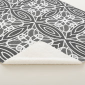Couverture Sherpa Design moderne et géométrique (3/4)