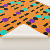 Couverture Sherpa Design Motif Abstrait élégant (3/4)