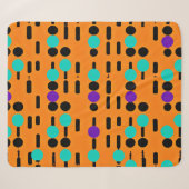 Couverture Sherpa Design Motif Abstrait élégant (Devant (Horizontal))