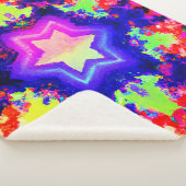 Couverture Sherpa Design Motif moderne coloré (3/4)