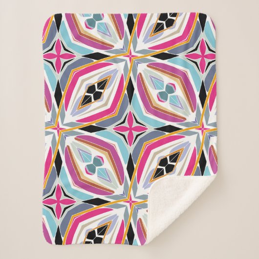 Couverture Sherpa Design Motif unique (Devant)