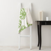 Couverture Sherpa Design sauvage motif sans couture. Arrière - plan  (En situation)