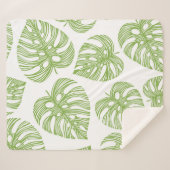 Couverture Sherpa Design sauvage motif sans couture. Arrière - plan  (Devant (Horizontal))