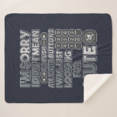 Couverture Sherpa Désolé de ne pas vouloir dire que vous poussez vos (Devant (Horizontal))