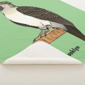 Couverture Sherpa dessin animé d'aigle des Philippines (3/4)