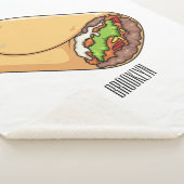 Couverture Sherpa dessin animé de Burrito (3/4)