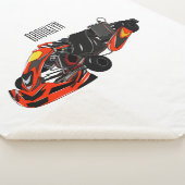 Couverture Sherpa dessin animé de Kart racing (3/4)