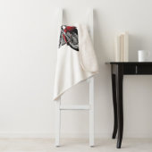 Couverture Sherpa dessin animé de la moto Sidecar (En situation)