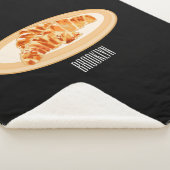 Couverture Sherpa Dessin du Croissant (3/4)