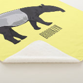 Couverture Sherpa Dessin sur Tapir (3/4)