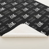 Couverture Sherpa Deux logos ou images Motif répétitif (3/4)