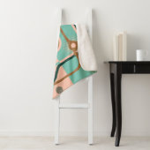 Couverture Sherpa Deux motifs sans couture dans des couleurs différe (En situation)