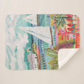 Couverture Sherpa Deux voiliers (Devant (Horizontal))