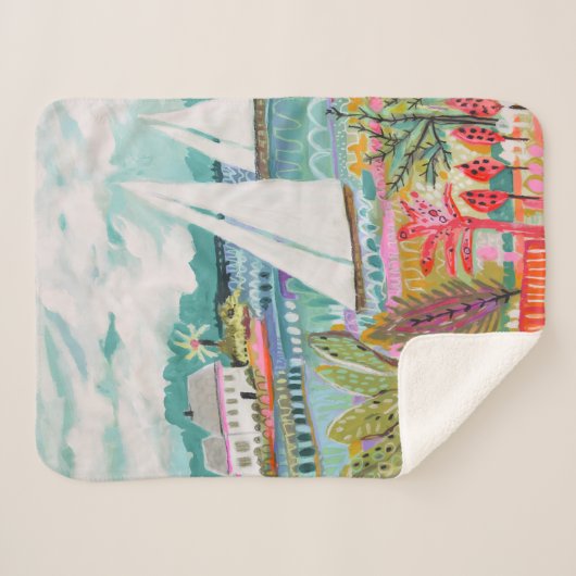 Couverture Sherpa Deux voiliers (Devant (Horizontal))