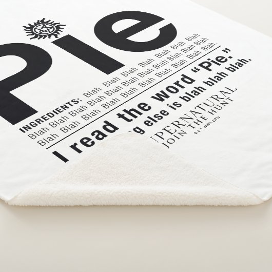 Couverture Sherpa Devis surnaturel "à tarte" (3/4)