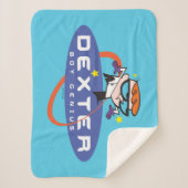 Couverture Sherpa Dexter "Boy Genius" (Devant)