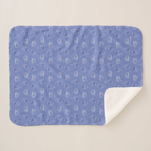 Couverture Sherpa Dexter et Mandark Motif atomique (Devant (Horizontal))