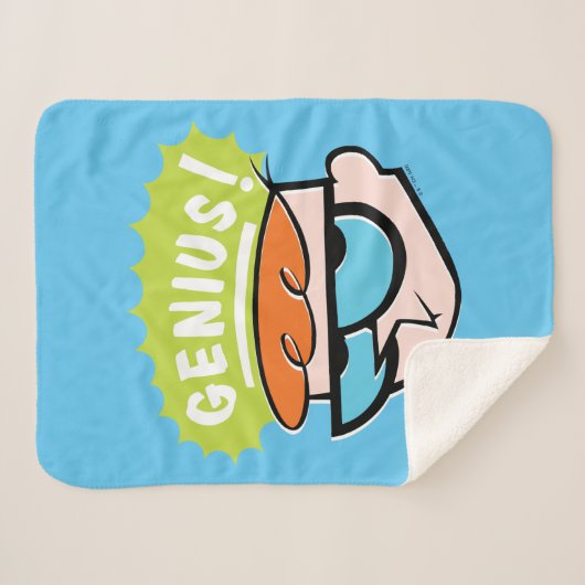 Couverture Sherpa Dexter "Genius" Callout Graphic (Devant (Horizontal))