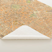 Couverture Sherpa Di Milan - carte de Pianta de Milan, Italie (3/4)