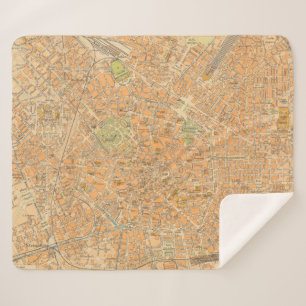 Couverture Sherpa Di Milan - carte de Pianta de Milan, Italie
