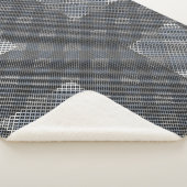 Couverture Sherpa Diagonale 2tones du motif Checker.bx4x4 BLK BG (3/4)