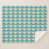 Couverture Sherpa Diamants éblouissants (Devant (Horizontal))