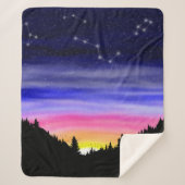 Couverture Sherpa Diamond Night Sherpa Blanket (Devant)