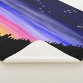 Couverture Sherpa Diamond Night Sherpa Blanket (3/4)