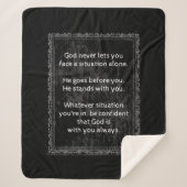 Couverture Sherpa Dieu est toujours avec vous jamais seul (Devant)