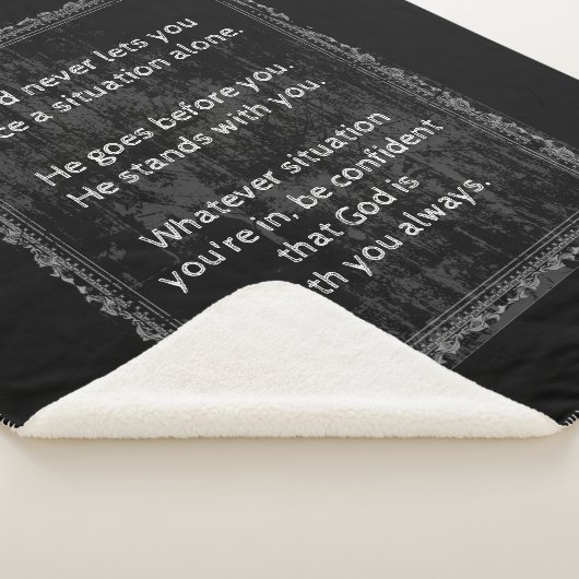 Couverture Sherpa Dieu est toujours avec vous jamais seul (3/4)