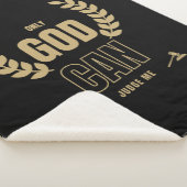 Couverture Sherpa Dieu seul peut me juger de la Bible (3/4)