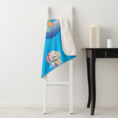 Couverture Sherpa Dinosaure (En situation)