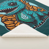 Couverture Sherpa Dinosaure Bébé mignon (3/4)