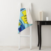 Couverture Sherpa Dinosaure Hanoukka Sherpa Blanket/Moyen (En situation)