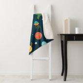 Couverture Sherpa Dinosaures de l'espace (En situation)