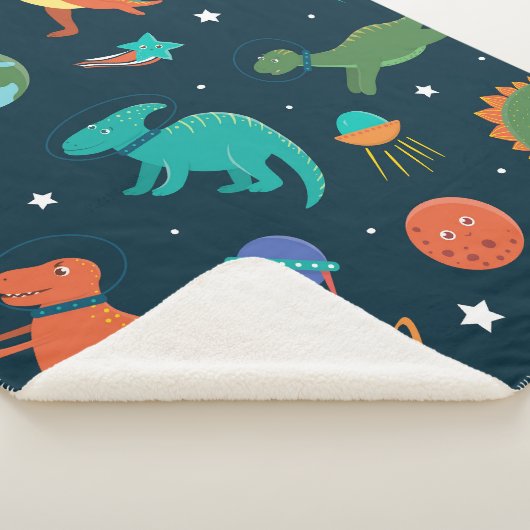 Couverture Sherpa Dinosaures de l'espace (3/4)