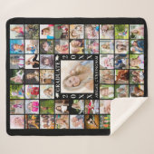 Couverture Sherpa Diplômée 55 Photo Collage Mémoire (Devant (Horizontal))