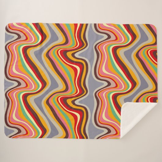 Couverture Sherpa discothèque à ondes rétro (Devant (Horizontal))