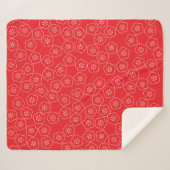 Couverture Sherpa Dispose d'un kimono décontracté japonais tradition (Devant (Horizontal))