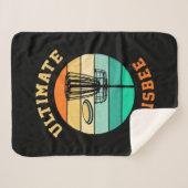 Couverture Sherpa Disque Golf Ultimate Frisbee (Devant (Horizontal))