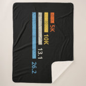 Couverture Sherpa Distances de course I - 5K 10K 13,1 26,2 Marathoni (Devant)