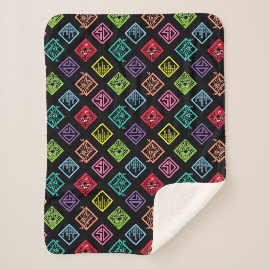 Couverture Sherpa DJ Scooby-Doo Motif (Devant)