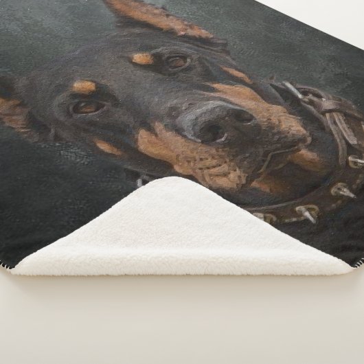 Couverture Sherpa Doberman Pinscher (3/4)